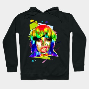 Erykah Badu WPAP Hoodie